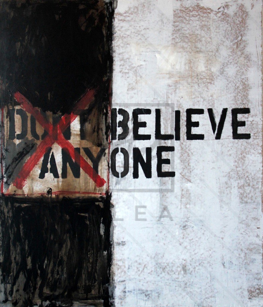 art store Edgars Mucenieks; Believe one