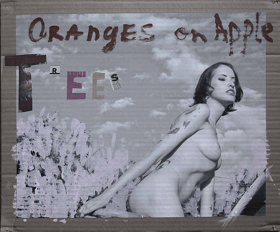art store Victoria Dalle; Oranges on apple trees