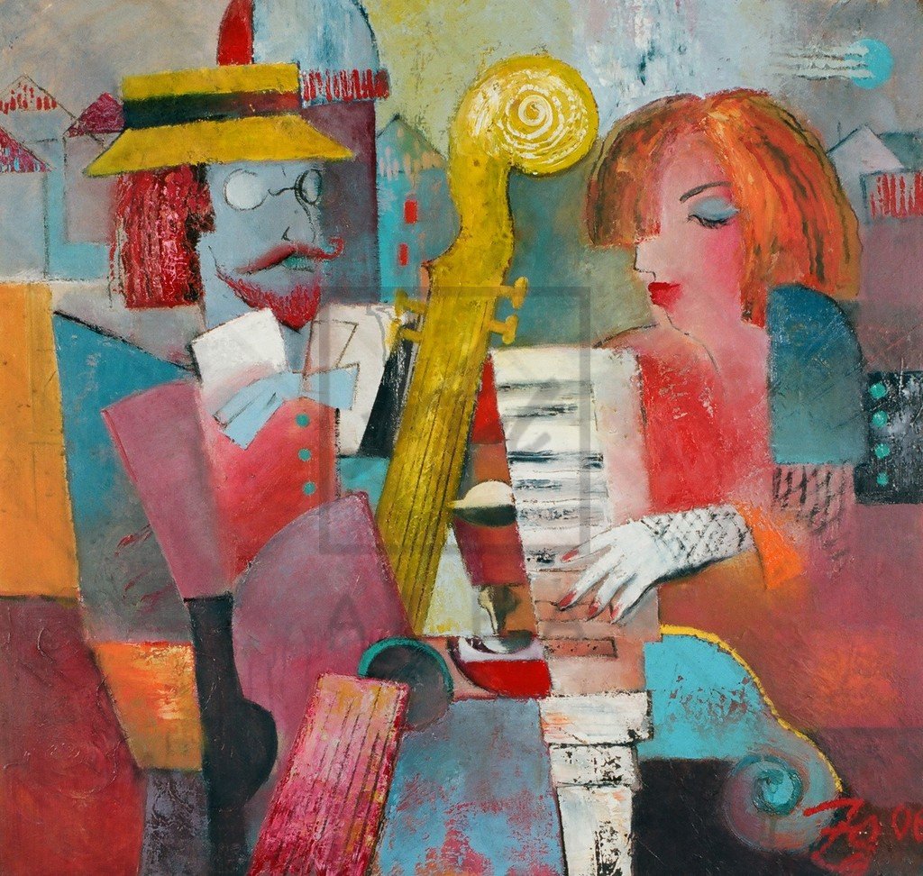 art store Zoja Geraskina; Tango