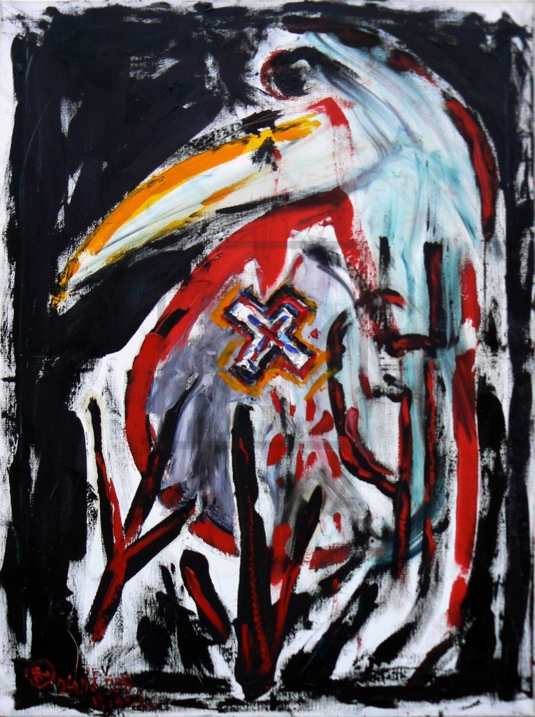 art store Dmitrijs Lavrentjevs; Красный ворон